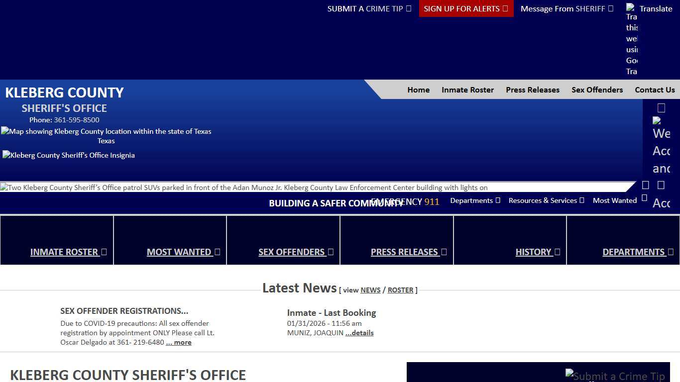 Kleberg County Sheriff