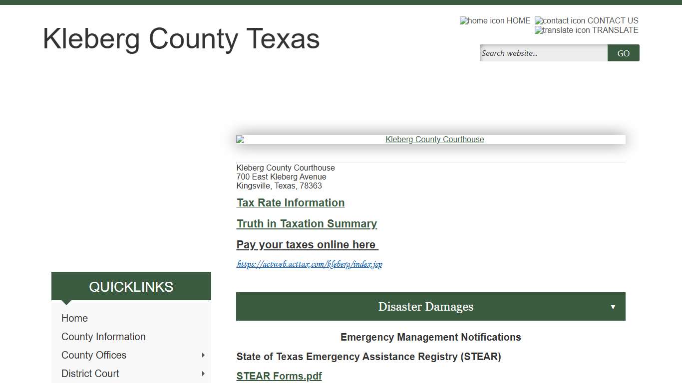 Kleberg County, Texas